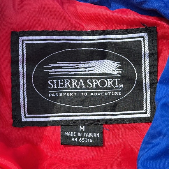 Vintage Team Menard Red Lightweight Racing Jacket Size Medium - Picture 7 of 11